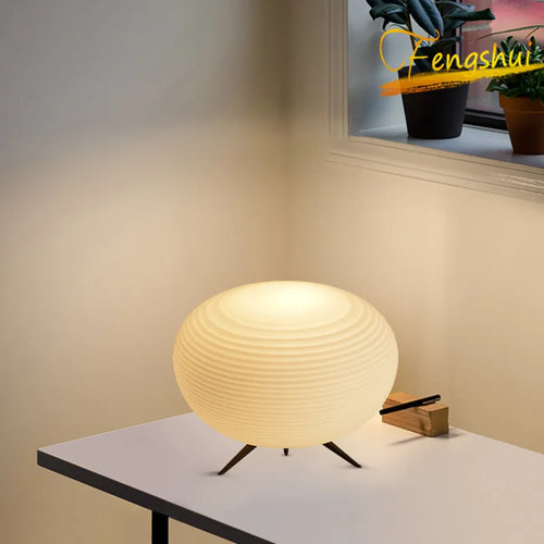 Lampe de Table en verre LED postmoderne - vue 7 sur 9