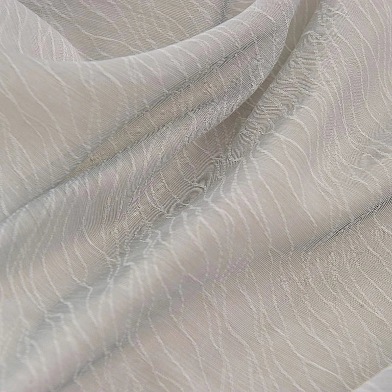 Voilage jacquard floral style rétro pour salon chambre