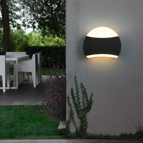 Applique murale extérieure lampe de terrasse porche avant appliques murales extérieures modernes maison de jardin appliquer applique murale étanche éclairage mural - vue 7 sur 8