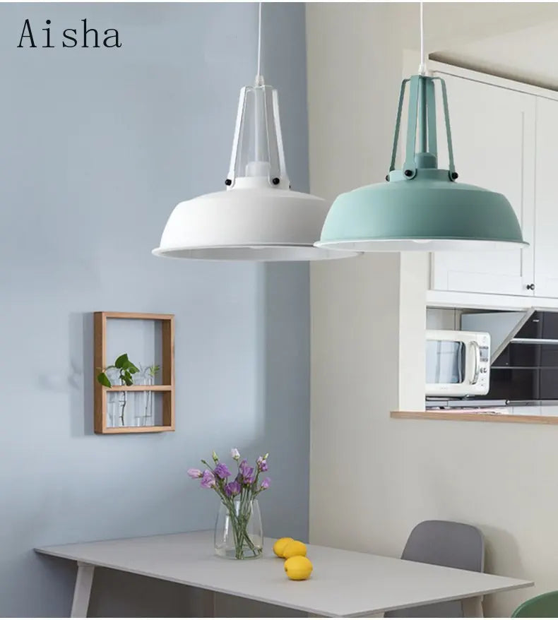 lustre nordique en aluminium pour un style créatif et élégant - vue 6 sur 13