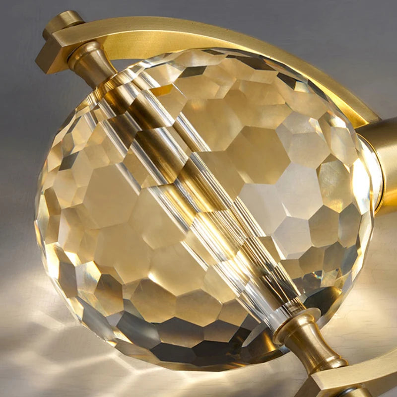 Suspension design dorée nordique à tête unique - vue 8 sur 10
