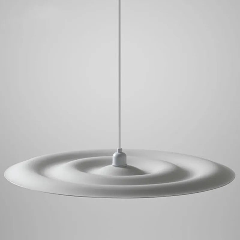 Minimalist iron pendant light for modern interior decor - vue 7 sur 7