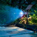 projecteur solaire réglable à 7 led pour jardin étanche décoratif