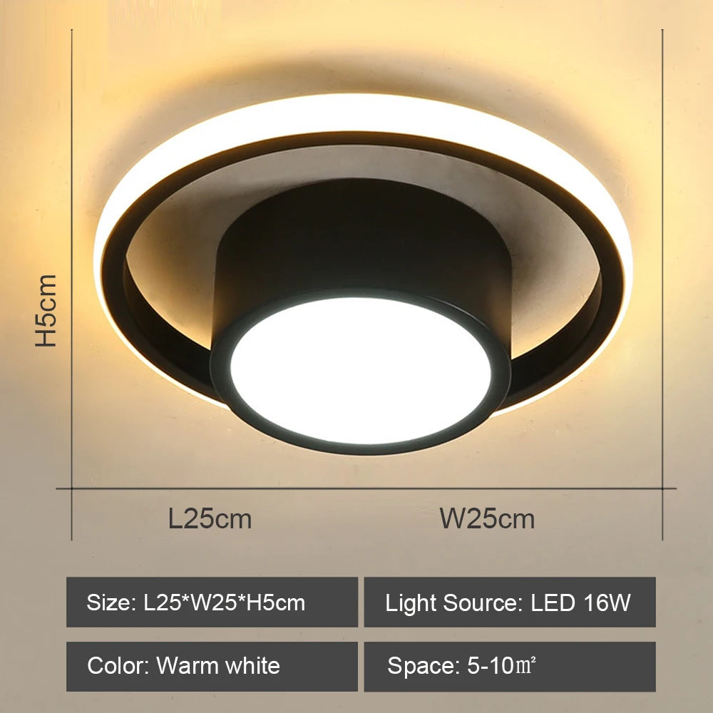 Lustre led minimaliste moderne
