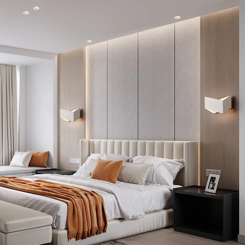 applique murale led moderne minimaliste pour fond tv - vue 6 sur 6