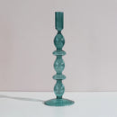 Nordic Glass candle holders, romantic Dinner home decoration, candlestick for birthday wedding, candle holder portavelas decor