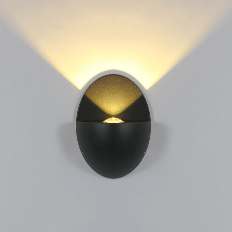 LED applique murale extérieure IP65 étanche couloir allée escalier luminaire décoration intérieure éclairage lampe de nuit en aluminium 90-260V