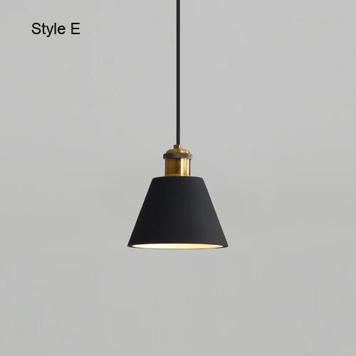 Modern minimalist industrial style chandelier for interior decor - vue 23 sur 25