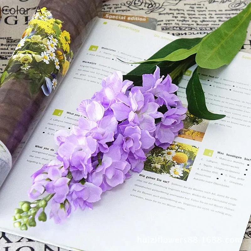 grande branche de fleur artificielle pour décoration automnale et mariage - vue 11 sur 14