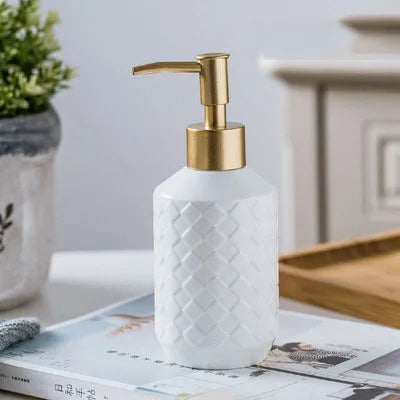 distributeurs de savon liquide en céramique pour salle de bain cadeau - vue 11 sur 11