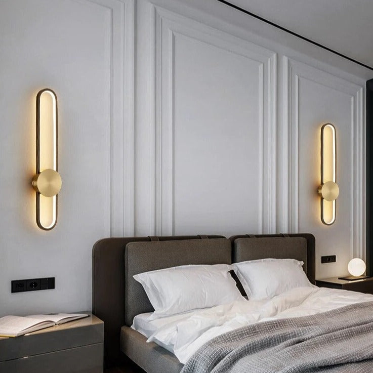Applique murale moderne de luxe en cuivre - vue 3 sur 12