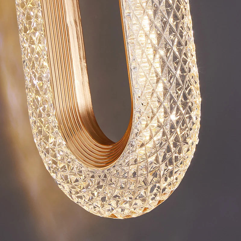 Suspension LED au design nordique moderne et luxueux - vue 7 sur 13