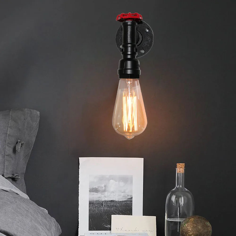 Applique murale led rétro industrielle style loft pour restaurant et bar - vue 10 sur 9