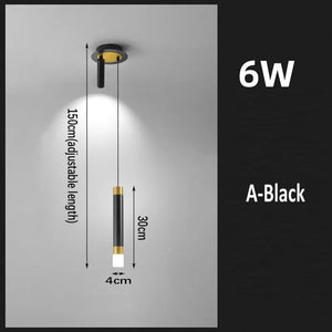 Modern design LED pendant light with long cable