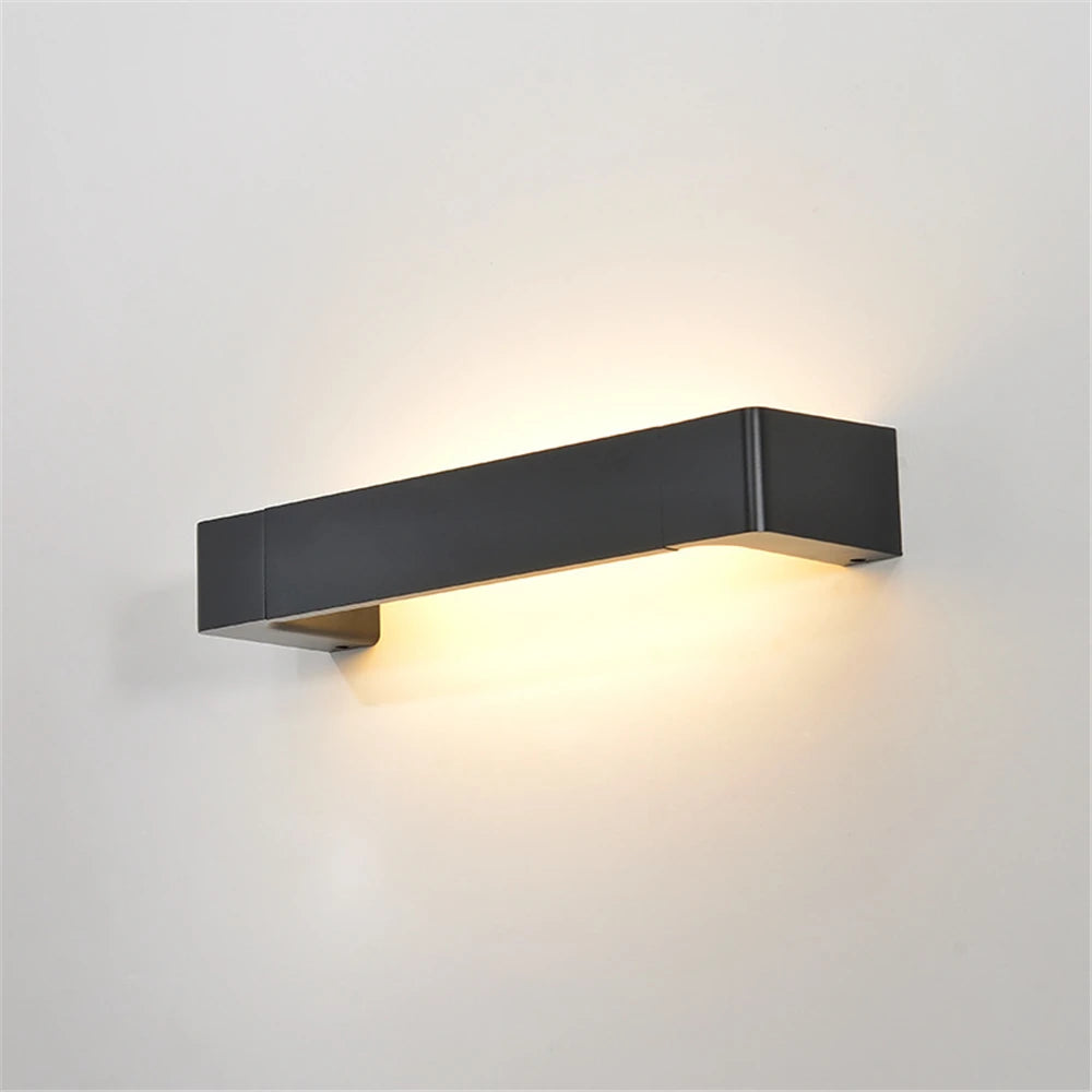applique murale led moderne étanche pour jardin en aluminium - vue 3 sur 6