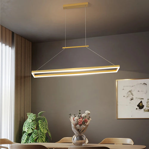 Modern nordic minimalist chandelier for interior and bar - vue 3 sur 10