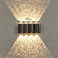 Applique murale led étanche pour éclairage intérieur et extérieur décoratif