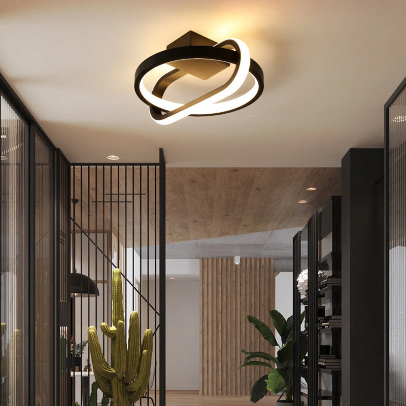 Suspension LED moderne chaud/froid décoration éclairage