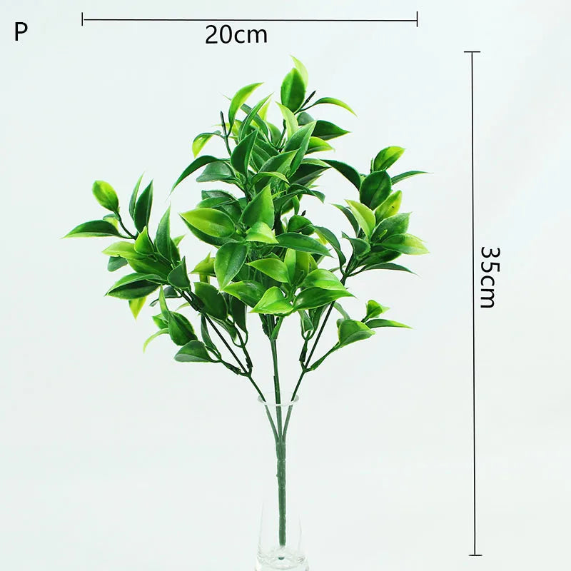 plante artificielle 7 branches pour décoration mariage et Noël - vue 14 sur 21