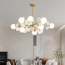Children's chandelier with multicoloured flowers decorative pendant light