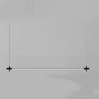 Suspension simples lampe de salle à manger lampes LED de cuisine pour la maison lampe suspendue table à manger longue lampe à bande éclairage minimaliste