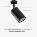 led spot monté en surface étanche avec tige de suspension