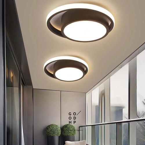 Lustre led minimaliste moderne - vue 3 sur 8