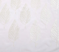 Voilage tulle brodé fleurs style européen salon chambre