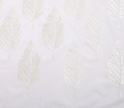 Voilage tulle brodé fleurs style européen salon chambre