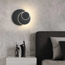Modern nordic minimalist post-solar eclipse wall light