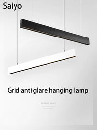 suspension led modernes pour divers espaces