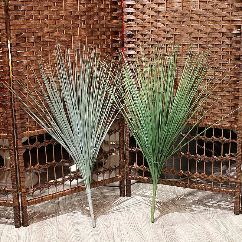Realistic artificial grass plants for wedding and shop decoration - vue 4 sur 8