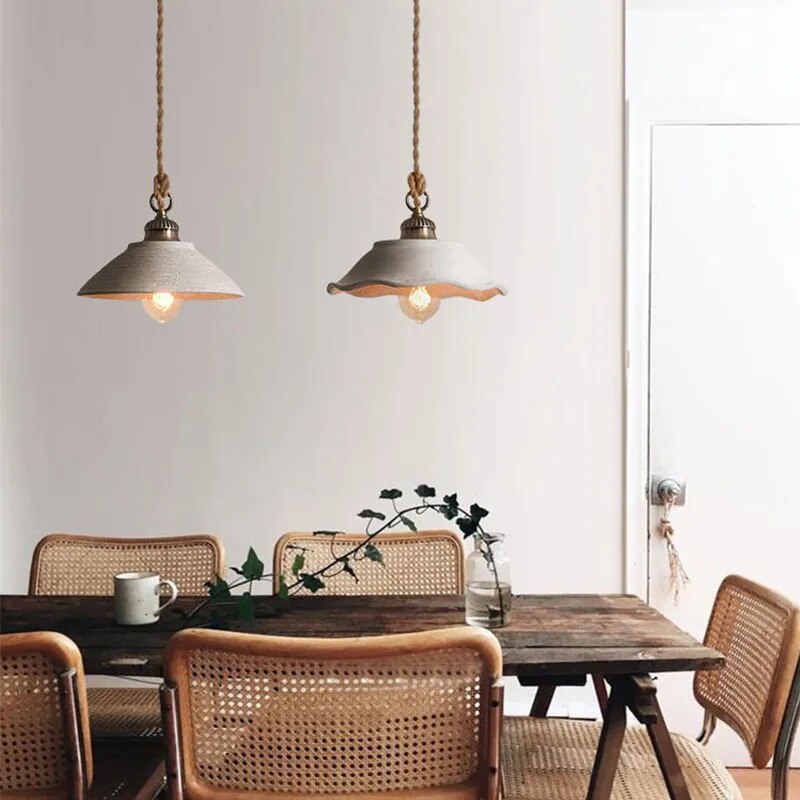 Suspension LED loft style industriel - vue 4 sur 11