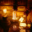Vintage lamp holder with switch and retro fittings