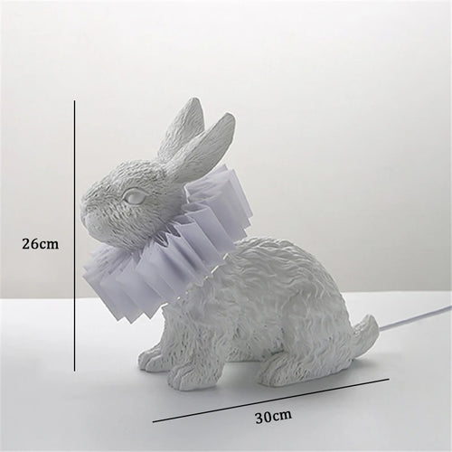 Lampe de table en forme de lapin pour chambre à coucher - vue 10 sur 15