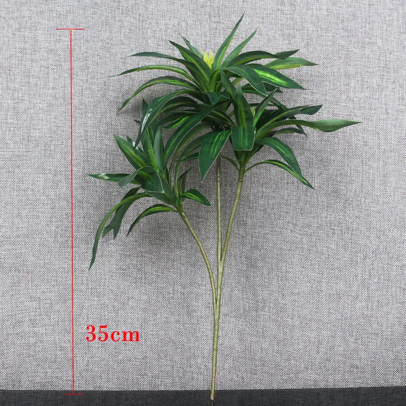 plante artificielle monstera en bambou pour décoration intérieure - vue 6 sur 9