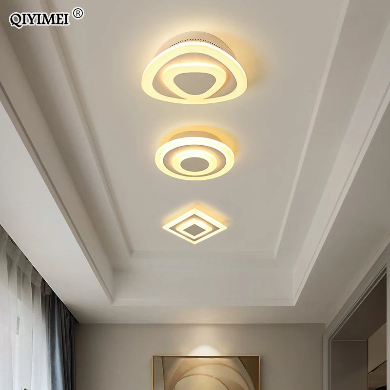 plafonnier led moderne éclairage maison luminaire décoratif - vue 4 sur 15