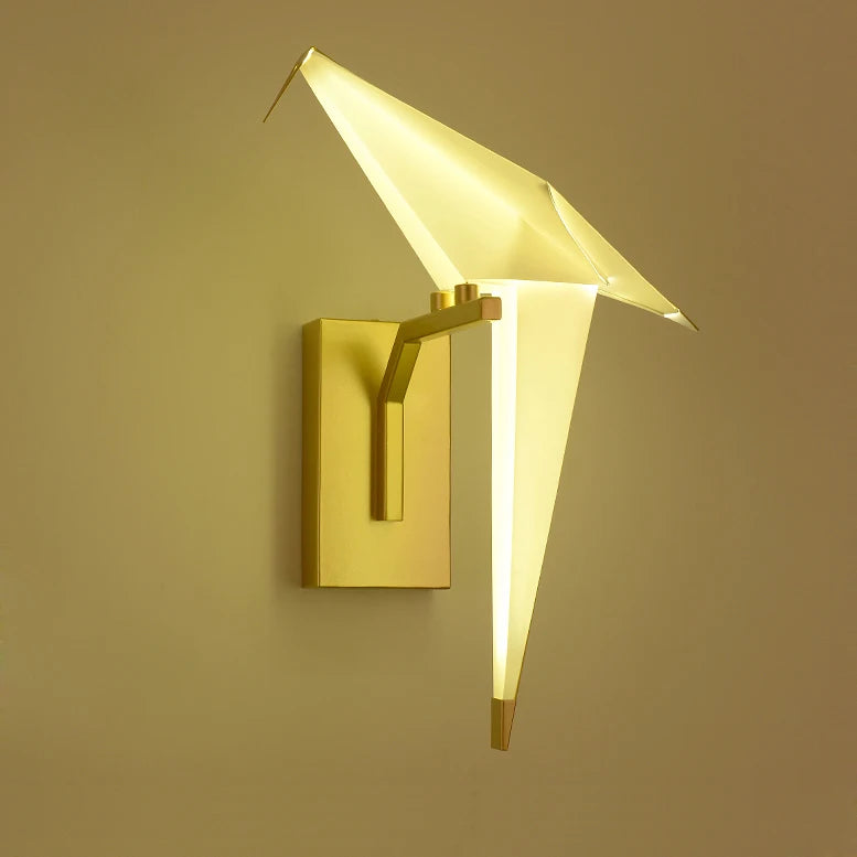 lampe postmoderne en fer acrylique pour amoureux des oiseaux - vue 7 sur 21