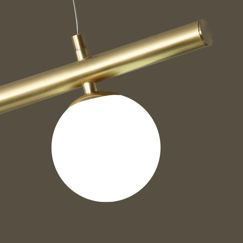Minimalist postmodern glass chandelier for interior decoration - vue 5 sur 9