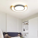 plafonnier simple moderne nordique monté style chaud