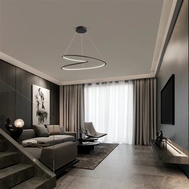suspension moderne design minimaliste pour une ambiance créative - vue 6 sur 5