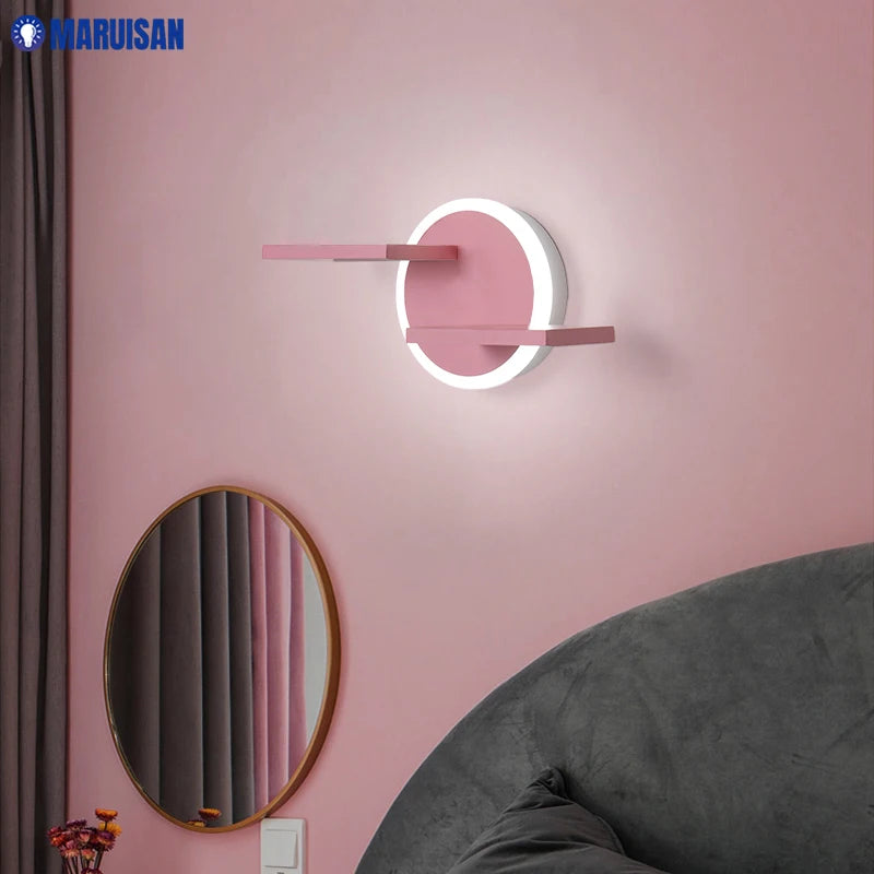 applique murale led moderne pour intérieur maison hôtel - vue 5 sur 12