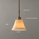 suspension loft style antique led en laiton céramique