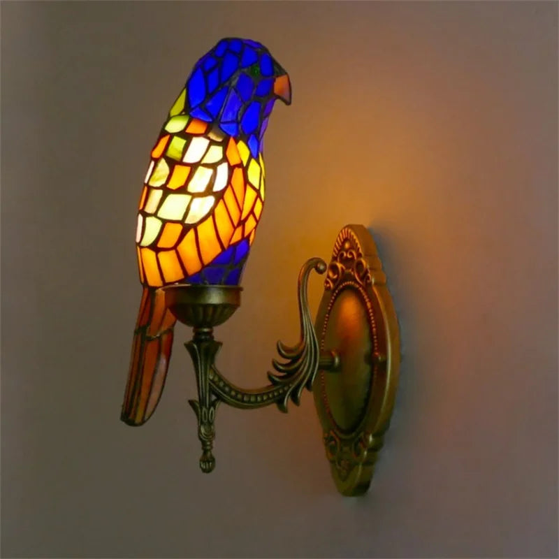 applique murale en verre coloré pour déco créative lumineuse - vue 6 sur 22