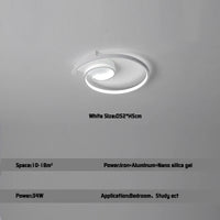 Modern minimalist nordic art LED ceiling light creative and cosy