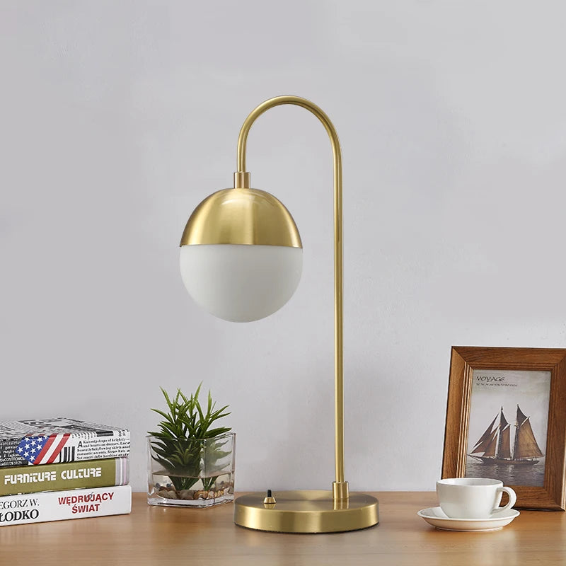 lampe de bureau led rétro créative pour éclairage intérieur - vue 5 sur 7