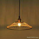lustre restaurant en bambou chinois créatif led zen asie