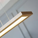 modern creative minimalist wooden LED pendant light