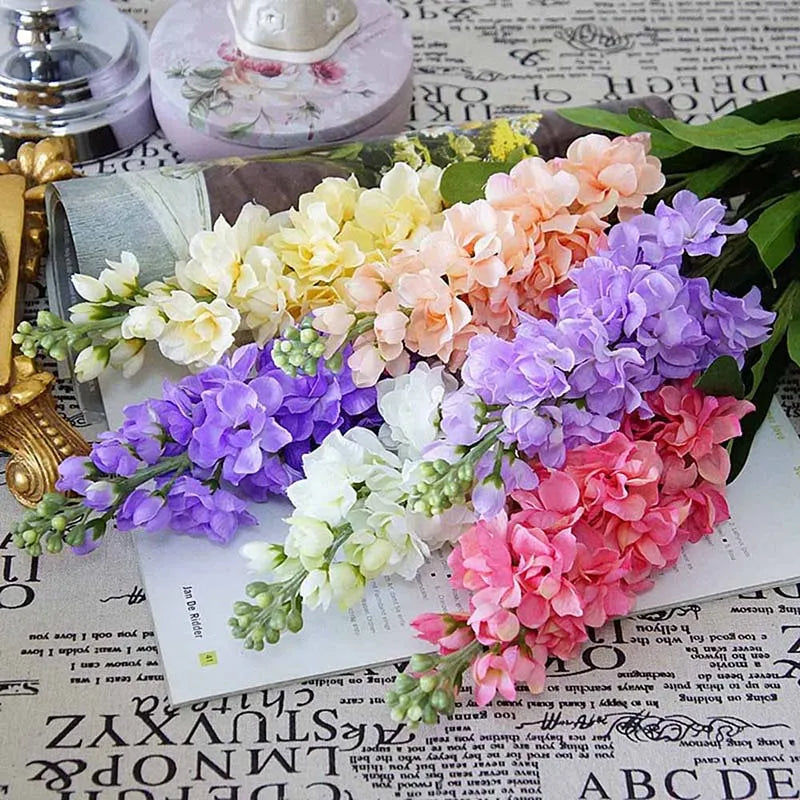 grande branche de fleur artificielle pour décoration automnale et mariage - vue 5 sur 14