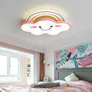 lustre nordique pour chambre d'enfants avec lumières led